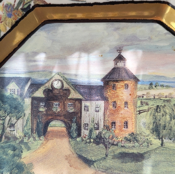 MacKenzie-Childs MacLachlan 8 Sided  Dish - Picture 7 of 9